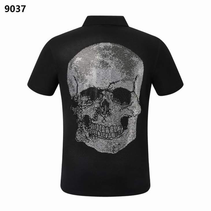 Picture of Philipp Plein Polo Shirts Short _SKUPPM-3XL8L903725899